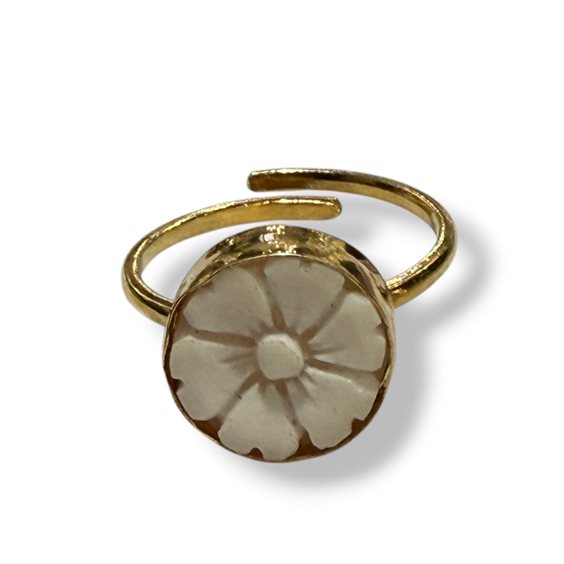 Ring Mandile 1922 Woman Cammei  in Silver Conchiglia 2MANCM15D - 2MANCM15D